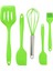 Yapışmaz Silikon Tencere Seti - 5 Parça Isıya Dayanıklı & Sağlıklı - Spatula ve Silikon Köpük Içerir (Yeşil) (Yurt Dışından) 1