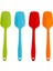 4 Parçalı Silikon Spatula 11 Inç Büyük Kauçuk Isıya Dayanıklı Pişirme Spatulaları Pişirme Karıştırma Aracı Paslanmaz Çelik Çekirdekli Yapışmaz Esnek Dikişsiz Spatulalar (Yurt Dışından) 1