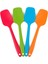 4 Parçalı Silikon Spatula 11 Inç Büyük Kauçuk Isıya Dayanıklı Pişirme Spatulaları Pişirme Karıştırma Aracı Paslanmaz Çelik Çekirdekli Yapışmaz Esnek Dikişsiz Spatulalar (Yurt Dışından) 2