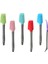 Silikon Mini Spatula, Kavisli Küçük Spatula, Mutfak Kazıyıcı Spatula, Islak Evcil Hayvan Maması Konservesi Spatula, Kavanoz Spatula, Pişirme Pişirme Sırlama Veya Karıştırma Için, 6 (Yurt Dışından) 1