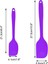 Silikon Spatula Seti 4 Adet Isıya Dayanıklı Çizilmez Mutfak Turner Yapışmaz Spatula Pişirme Için Karıştırma Mor (Yurt Dışından) 2