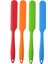 Adet Silikon Spatula Seti Isıya Dayanıklı Kek Krem Tereyağı Spatula Karıştırma Hamur Kazıyıcı Yapışmaz Esnek Pişirme Pişirme Aracı 4 Renk (Çok Renkli) (Yurt Dışından) 1