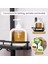 Sabunluk, 300ML 2pcs Pompalı Şişeler, Banyo Veya Mutfakta Duş Jeli, Bulaşık Sabunu ve Diğer Yıkama Ürünleri Için, Kullanışlı Kart Yuvası Ile. (300ML) (Yurt Dışından) 3