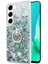 Samsung Galaxy S23 Plus Kılıf Glitter Liquid Holder Yeşil 1