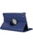 Samsung Galaxy Tab A9 Plus Kılıf 360 Rotating Stand Deri Lacivert 2