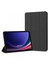 Samsung Galaxy Tab S9 X710 Kılıf Slim Translucent Back Smart Cover Siyah 1