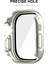 Apple Watch Ultra 49MM Su Geçirmez Kılıf Temsilli Cam Ekran Koruyucu Sabit Pc Tam Koruma Saat Kapağı - Gümüş (Yurt Dışından) 4