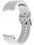 Samsung Galaxy 4 40MM/44MM/WATCH 4 Classic 42MM/46MM/SAAT 5 40MM/44MM Rhombus Patern Saat Bandı Yumuşak Silikon Spor Bilgisayar Kayışı - Gri (Yurt Dışından) 3