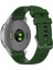 Samsung Galaxy Watch4 Yedek Silikon Akıllı Saat Bandı Ayarlanabilir Bilek Kayışı 20MM Klasik 46MM 42MM/GALAXY Watch4 44MM 40MM/GALAXY Watch 42MM/GARMIN Vivoaktif 3 - Ordu Yeşil (Yurt Dışından) 1