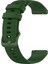 Samsung Galaxy Watch4 Yedek Silikon Akıllı Saat Bandı Ayarlanabilir Bilek Kayışı 20MM Klasik 46MM 42MM/GALAXY Watch4 44MM 40MM/GALAXY Watch 42MM/GARMIN Vivoaktif 3 - Ordu Yeşil (Yurt Dışından) 2