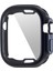 Apple Watch Ultra 49MM Yumuşak Şeffaf Tpu All -Around Koruyucu Kılıf Elektrokaplama Metal Renk Çerçevesi Kapağı - Kararık (Yurt Dışından) 1