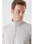 Slim Fit Yarım Fermuarlı Dik Yaka 2 İplik Erkek Sweatshirt 5