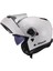 Strobe 2 Çeneden Açılır Kask (Beyaz) 1