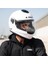 Strobe 2 Çeneden Açılır Kask (Beyaz) 5
