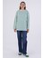 Çizgili Oversize Sweatshirt 2