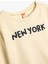 Sweatshirt Uzun Kollu Bisiklet Yaka Şehir Temalı Şardonlu 3