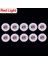 Kırmızı Işık 2 Adet 1/5 Adet LED Işıklı Coaster Çıkartmalar Parti Içecek Cam Bardak Pedleri Lamba Şarap Şişeleri Yuvarlak Bardak Mat Düğün Barlar Dekor Işıkları (Yurt Dışından) 1