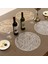 2CD-51043-001 Yuvarlak Placemats Restoran Içi Boş Pvc Dekorasyon Yemek Mat Anti-Sıcak Yemek Masası Hattı Mat Biftek Tabağı Pedi (Yurt Dışından) 2