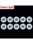 Yeşil Işık 1 Adet LED Coaster Çıkartmalar Içecek Bardağı Bardak Pedleri Lamba Şarap Likör Şişeleri Coaster Noel Düğün Parti Dekor Mat Yanıp Sönen Işıklar (Yurt Dışından) 1