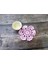 Açık Pembe Yuvarlak 10 cm 10 cm Yuvarlak Modern Renkli Kar Tanesi Pamuk Placemat El Yapımı Tığ Işi Masa Mat Kumaş Çay Bardağı Kahve Kupa Bardak Altlığı Düğün Bardak Altlığı Peçete (Yurt Dışından) 1