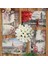 LE403 42X32 cm Fransız Sokak Sahne Çiçek Yağlıboya Placemat Keten Yemek Masası Paspaslar Coaster Pad Kase Kahve Fincanı Mat Masa Örtüsü 42X32 cm (Yurt Dışından) 3