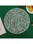 2CD-51043-001 Yuvarlak Placemats Restoran Içi Boş Pvc Dekorasyon Yemek Mat Anti-Sıcak Yemek Masası Hattı Mat Biftek Tabağı Pedi (Yurt Dışından) 4