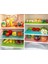 Siyah 3 Adet 45X29 cm Buzdolabı Pedi Yıkanabilir Buzdolabı Paspasları Gömlekleri Su Geçirmez Buzdolabı Pedleri Mat Kesilebilir Raflar Çekmece Masa Paspasları Buzdolabı Astarı (Yurt Dışından) 3