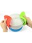 Camgöbeği Mavi 18X18CM Yuvarlak Isıya Dayanıklı Mat Içecek Bardak Altlıkları 18/14CM Silikon Kaymaz Pot Tutucu Masa Placemat Mutfak Aksesuarları Onderzetters (Yurt Dışından) 2