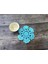 Açık Mavi Yuvarlak 10 cm 10 cm Yuvarlak Modern Renkli Kar Tanesi Pamuk Placemat El Yapımı Tığ Işi Masa Mat Kumaş Çay Bardağı Kahve Kupa Bardak Altlığı Düğün Bardak Altlığı Peçete (Yurt Dışından) 1