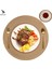 Begie 6xplacemat 6xcoaster 6'lı Yuvarlak Örgülü Servis Altlığı Seti 34CM Yemek Masaları Için Masa Paspasları Noel Cadılar Bayramı Dokuma Yıkanabilir Kaymaz Servis Altlıkları (Yurt Dışından) 2