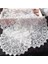 2CD-51207-02 30 cm Yuvarlak Hollow Dantel Coaster Plaka Kase Peçete Yalıtım Pedi Nakış Çiçek Placemat Kupa Yemek Sehpa Fincan Mat Ev Dekor (Yurt Dışından) 1