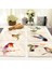 R 1 Adet Kuş Şube Desen Placemat Bardak Yemek Masası Mat Pamuk Keten Kase Fincan Paspaslar Mutfak Pedleri 42*32 cm Ev Dekor MA0027 (Yurt Dışından) 3