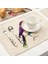 R 1 Adet Kuş Şube Desen Placemat Bardak Yemek Masası Mat Pamuk Keten Kase Fincan Paspaslar Mutfak Pedleri 42*32 cm Ev Dekor MA0027 (Yurt Dışından) 5