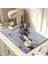 C Dikdörtgen 40X50 cm Emici Kahve Tabağı Çabuk Kuruyan Mutfak Emici Drenajlı Placemat Kurutma Mat Masa Banyo Mutfak Drenaj Pedleri (Yurt Dışından) 1