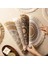 E Yuvarlak 38CM Boho Yuvarlak Servis Altlığı 15 Inç, Çiftlik Evi Dokuma Jüt Saçak Masa Paspasları Ponponlu Püskül Yer Mat Yemek Odası Için Ins Masa Dekorları (Yurt Dışından) 5