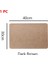 A-1pc 40X30 cm 1/2/4 Adet Deri Placemat Su Geçirmez Kahve Kahverengi Pvc Masa Mat Yağ Geçirmez Isı Yalıtım Yemekleri Sofra Batı Yemek Matı (Yurt Dışından) 1