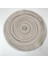 Yuvarlak 18CM Dekorasyon Yuvarlak Dokuma Yeri Yemek Masası Pedi, Isıya Dayanıklı Mutfak Kaymaz Mat (Yurt Dışından) 1