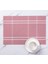 Pembe 03 6 Adet 6/4 Adet Dikdörtgen Servis Altlığı Restoran Yıkanabilir Pvc Dayanıklı Yemek Masası Örgü Paspaslar Çerçeve Teslin Disk Kase Coaster Kaymaz Ped (Yurt Dışından) 1