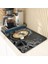 CJ06-19 S 20X30CM Kahve Tasarım Bulaşık Kurutma Mat Süper Emici Mutfak Tezgahı Drenaj Pedleri Sofra Fincan Şişe Lavabo Su Geçirmez Kaymaz Paspaslar (Yurt Dışından) 1
