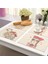 PM0044-12 1 Adet Sevimli Kız Pamuk Keten Ped Desen Mutfak Placemat Kawaii Coaster Kase Fincan Mat Yemek Masası Paspaslar 42*32 cm Ev Dekor PM0044 (Yurt Dışından) 4