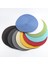 2CD-51011-002 38 cm 38 cm Yuvarlak Dokuma Iskandinav Kaymaz Mutfak Aksesuarları Placemat Coaster Pad Cafe Kupa Yemek Masası Mat Peçete Sofra Ev 51011 (Yurt Dışından) 2