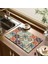Drenaj Paspasları S S 30 x 40CM Emici Kahve Pedi Bulaşık Kurutma Sofra Paspasları Büyük Mutfak Tezgahı Drenaj Matı Hızlı Kuruyan Pedler Placemat Banyo Drenaj Pedi (Yurt Dışından) 1