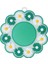 Daisy Coaster 19.5 cm Kiraz Çiçeği Coaster Kawaii Japonya Tarzı Sakura Bardak Kahve Fincanları Için Kaymaz Masa Placemat Çay Süt Kupa Ev Dekorları (Yurt Dışından) 1