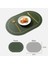 2CD-51031-003 Iskandinav Tarzı Kaymaz Mutfak Placemat Masa Mat Modern Ev Dekor Çift Taraflı Pu Deri Katı Ped Bulaşık Kahve Fincanı Kupa Altlığı (Yurt Dışından) 1