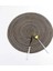 2CD-51009-004 36 cm Yuvarlak Pamuk Dokuma Iskandinav Tarzı Kaymaz Mutfak Placemat Coaster Yalıtım Pedi Bulaşık Kahve Fincanı Masa Mat Peçete Ev 51009 (Yurt Dışından) 1