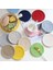 09 Yuvarlak 30 cm Pamuk Ipliği Yalıtım Placemat Dokuma Anti-Haşlanma Coaster Kase Mat Iskandinav Minimalist Pot Pedi Pamuk Halat Masa Mat (Yurt Dışından) 2