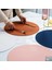Pembe Küçük Placemat Yalıtım Yağa Dayanıklı Deri Placemat Batı Gıda Yemek Sofra Takımı Masa Mat Pedleri Kase Fincan Coaster Mutfak Aksesuarı (Yurt Dışından) 2