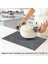 Koyu Gri 2 Adet Homaxy Mutfak Emici Mat Isıya Dayanıklı Placemat Kahve Fincanları Keçe Coaster Bireysel Şömine Masa Eşyası Mat Ev Bahçe (Yurt Dışından) 5