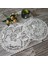 Beyaz 7 Yuvarlak 25 cm Yenı Gül Çiçek Dantel Yuvarlak Nakış Masa Yer Mat Noel Düğün Pedi Çay Kahve Placemat Fincan Tabak Altlığı Bardak Altlığı Peçete Mutfak (Yurt Dışından) 1