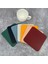 2CD-51108-006 Düz Renk Su Yağa Dayanıklı Kaymaz Mutfak Placemat Coaster Yalıtım Pedi Bulaşık Kahve Fincanı Masa Mat Ev Dekor 51108 (Yurt Dışından) 4